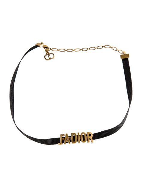 dior j'adior necklace choker